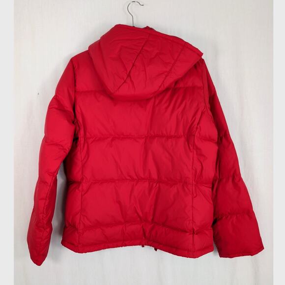 Polo Ralph Lauren Red 90’s Vintage 1967 Bear Patch Goose Down Puffer - Picture 8 of 11